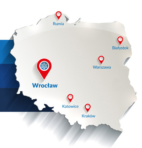Oddziały ALFACO w Polsce